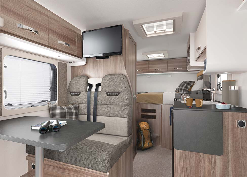 New Swift Select Compact Motorhomes