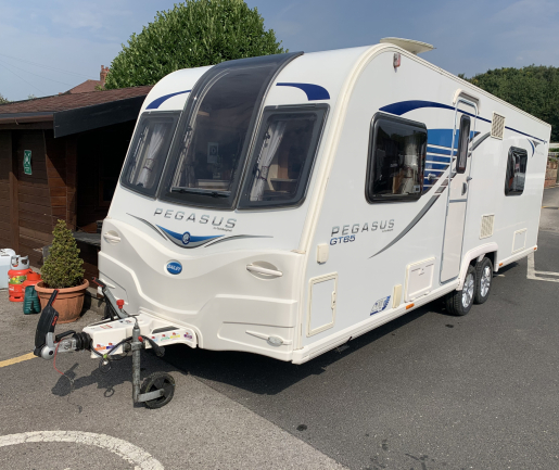 bailey caravan a frame bike rack