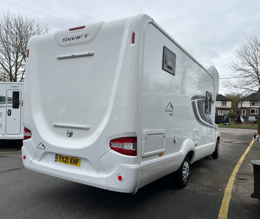 Used 2021 Swift Edge 476 for sale in Staffordshire